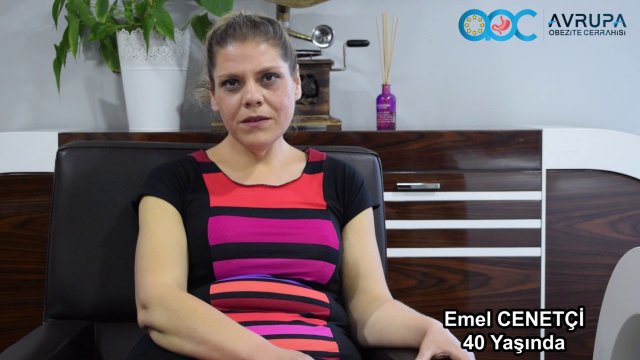 Emel CENETÇİ Tüp Mide Ameliyatı